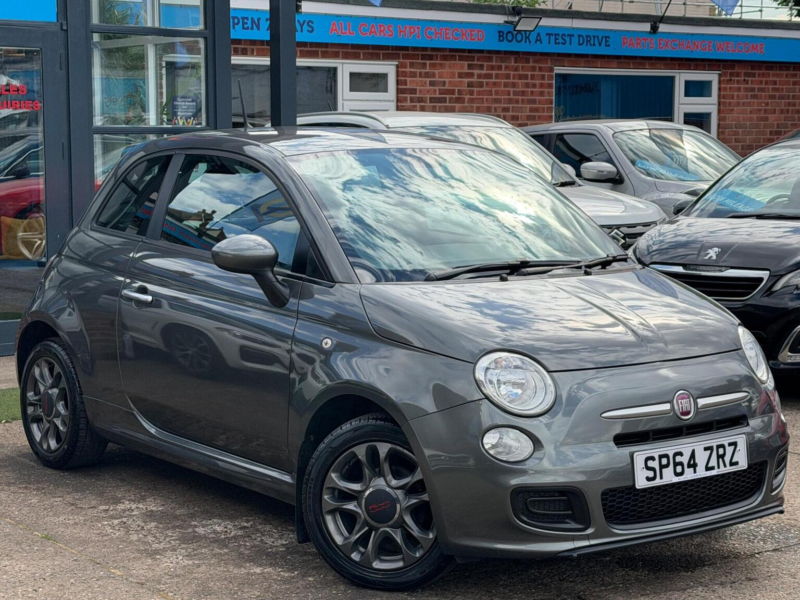 2014 Fiat 500 1.2 S Euro 6 (s/s) 3dr in Grey — image 1