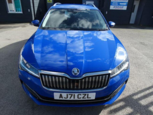 2021 Skoda Superb 1.4 Tsi Iv 13kwh Se L DSG Euro 6 (s/s) 5dr in Blue — image 2