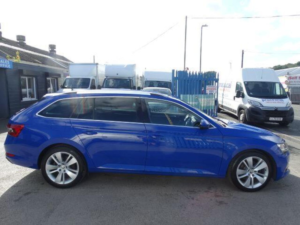 2021 Skoda Superb 1.4 Tsi Iv 13kwh Se L DSG Euro 6 (s/s) 5dr in Blue — image 5