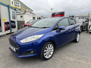 2015 Ford Fiesta 1.0t Ecoboost Titanium Euro 6 (s/s) 5dr in Blue — image 3