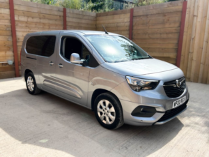 2020 Vauxhall Combo Life 3 SEAT Petrol Wheelchair Accessible Disabled Access Vehicle Wav in Grey — image 3