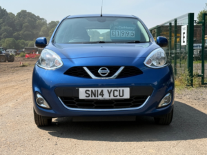 2014 Nissan Micra 1.2 Acenta Hatchback 5dr Petrol Manual Euro 5 (80 Ps) in Blue — image 2