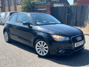 2012 Audi A1 1.2 Tfsi Sport Euro 5 (s/s) 3dr in Black — image 3