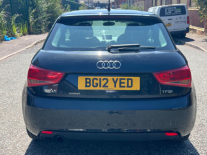 2012 Audi A1 1.2 Tfsi Sport Euro 5 (s/s) 3dr in Black — image 5