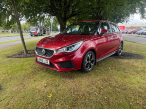 2019 MG Mg3 1.5 Vti-Tech Excite Hatchback 5dr Petrol Manual Euro 6 (s/s) (106 Ps) in Red — image 2