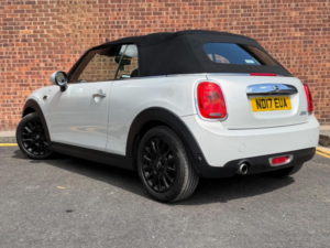 2017 MINI Convertible 1.5 Cooper Auto Euro 6 (s/s) 2dr in White — image 3