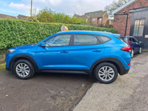 2016 Hyundai Tucson 1.7 Crdi Blue Drive Se Nav Euro 6 (s/s) 5dr in Blue — image 4