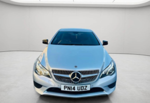 2014 Mercedes-Benz E Class 2.1 E220 Cdi Amg Sport G-Tronic+ Euro 5 (s/s) 2dr in Silver — image 4