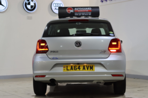 2014 Volkswagen Polo 1.2 Tsi Bluemotion Tech Se DSG Euro 6 (s/s) 5dr in Silver — image 3