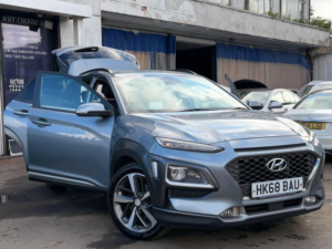 2018 Hyundai Kona 1.6 T-Gdi Premium Gt Dct 4WD Euro 6 (s/s) 5dr in Silver — image 5