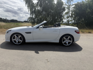 2014 Mercedes-Benz Slk 2.1 Slk250 Cdi Amg Sport in White — image 2