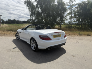 2014 Mercedes-Benz Slk 2.1 Slk250 Cdi Amg Sport in White — image 3