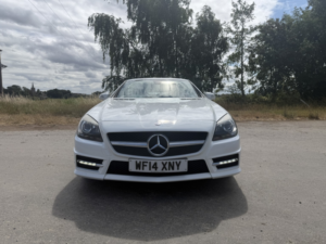 2014 Mercedes-Benz Slk 2.1 Slk250 Cdi Amg Sport in White — image 4