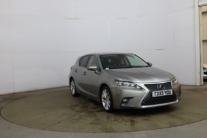 2018 Lexus Ct 1.8 200h Luxury E-CVT Euro 6 (s/s) 5dr in Silver — image 3
