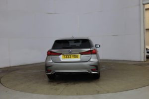 2018 Lexus Ct 1.8 200h Luxury E-CVT Euro 6 (s/s) 5dr in Silver — image 4