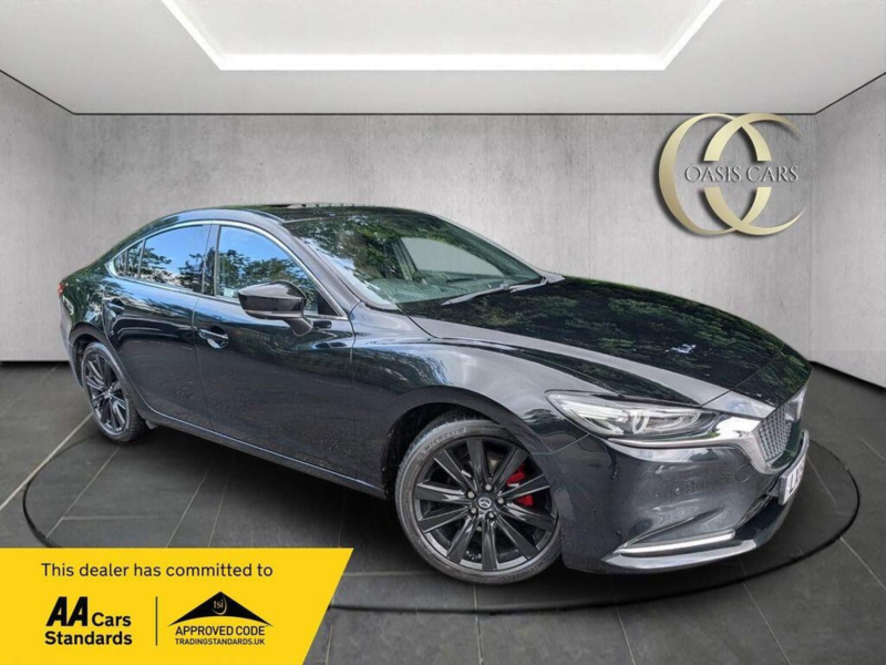 2019 Mazda Mazda6 2.5 Skyactiv-G Gt Sport Nav+ Auto Euro 6 (s/s) 4dr in Black — image 1