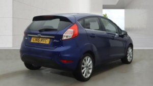 2016 Ford Fiesta 1.0 T Ecoboost Titanium Blue 5dr 1 Keeper+low Tax+8 Stamps in Blue — image 2