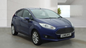2016 Ford Fiesta 1.0 T Ecoboost Titanium Blue 5dr 1 Keeper+low Tax+8 Stamps in Blue — image 3