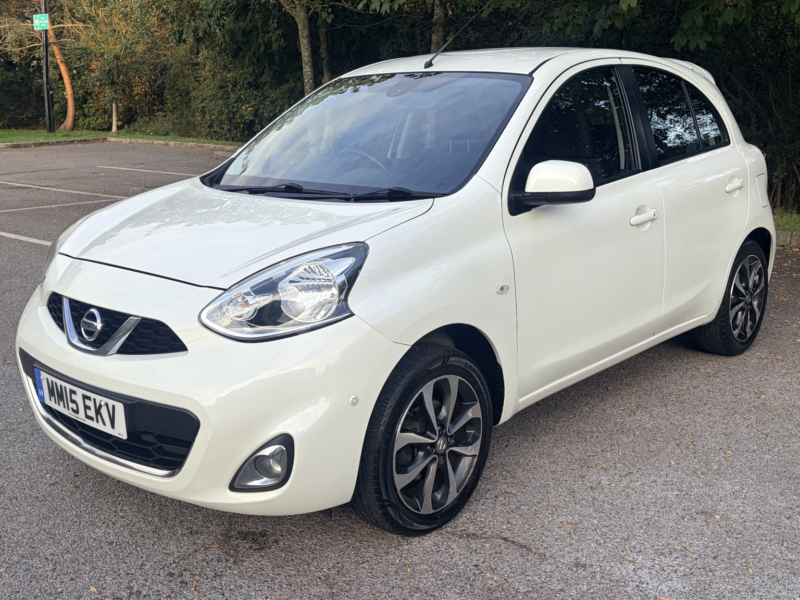 2015 Nissan Micra 1.2 Tekna in White — image 1