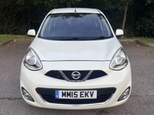 2015 Nissan Micra 1.2 Tekna in White — image 3