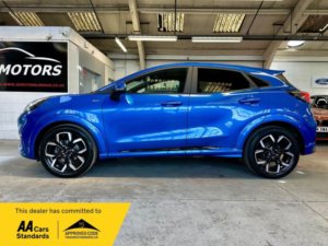 2022 Ford Puma 1.0t Ecoboost Mhev St-Line X Dct Euro 6 (s/s) 5dr in Blue — image 6