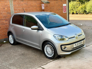 2013 Volkswagen Up! 1.0 High Up! Euro 5 5dr in Silver — image 2