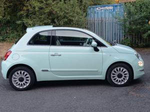 2016 Fiat 500 1.2 500 Lounge 3dr in Green — image 2