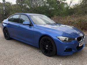 2013 BMW 3 Series 2.0 320i Xdrive M Sport Saloon in Blue — image 2