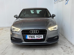2016 Audi A3 1.6 Tdi S Line Euro 6 (s/s) 3dr (nav) in Grey — image 2