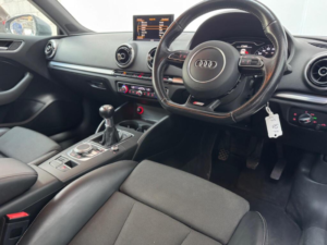 2016 Audi A3 1.6 Tdi S Line Euro 6 (s/s) 3dr (nav) in Grey — image 4