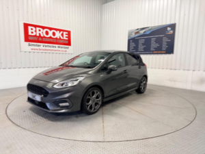 2019 Ford Fiesta 1.0t Ecoboost St-Line Euro 6 (s/s) 5dr in Grey — image 3
