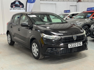 2021 Dacia Sandero 1.0 Sce Essential Euro 6 (s/s) 5dr in Black — image 2