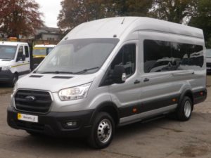 2021 Ford Transit 2.0 460 Ecoblue Leader L4h3 Minibus With Tachograph in Silver — image 4