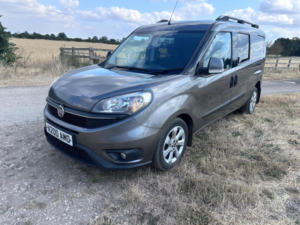 2017 Fiat Doblo 1.6 Multijetii 16v Maxi Sx L2 H1 6dr in Grey — image 3