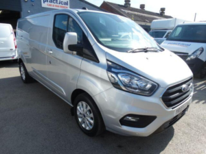 2023 Ford Transit Custom 2.0 300 Ecoblue Limited L2 H1 Euro 6 (s/s) 5dr in Silver — image 3