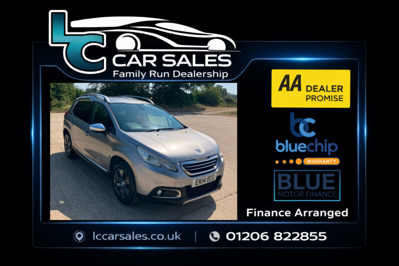 2014 Peugeot 2008 1.6 Vti Allure Automatic in Grey — image 1