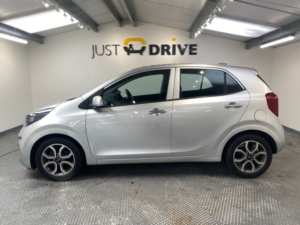 2019 Kia Picanto 1.25 3 Hatchback 5dr Petrol Auto Euro 6 (83 Bhp) in Silver — image 2