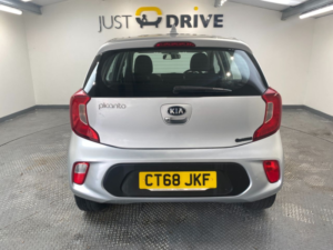 2019 Kia Picanto 1.25 3 Hatchback 5dr Petrol Auto Euro 6 (83 Bhp) in Silver — image 4
