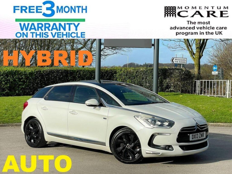 2013 Citroen Ds5 2.0 H E-Hdi Airdream Dsport Egs6 4WD Euro 5 (s/s) 5dr in White — image 1