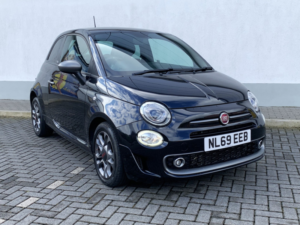 2019 Fiat 500 0.9 Twinair S 3-Door in Black — image 6
