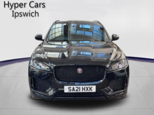 2021 Jaguar F-Pace 2.0 D180 Chequered Flag Auto AWD Euro 6 (s/s) 5dr in Black — image 2