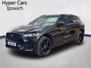 2021 Jaguar F-Pace 2.0 D180 Chequered Flag Auto AWD Euro 6 (s/s) 5dr in Black — image 3