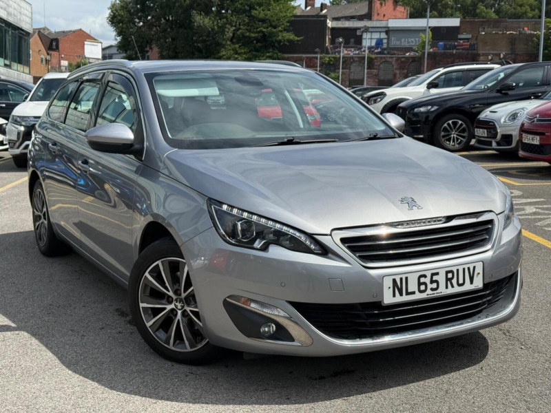 2015 Peugeot 308 Sw 1.6 Bluehdi Allure Euro 6 (s/s) 5dr in Grey — image 1