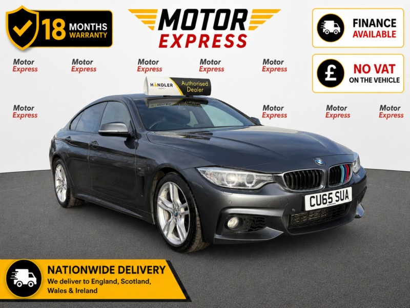 2015 BMW 4 Series Gran Coupe 2.0 420d M Sport Gran Coupe in Grey — image 1