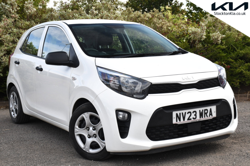 2023 Kia Picanto 1.0 Dpi 1 Hatchback 5dr Petrol Manual Euro 6 (s/s) (66 Bhp) in White — image 1