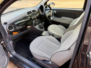 2013 Fiat 500 1.2 Lounge Euro 4 3dr in Black — image 5