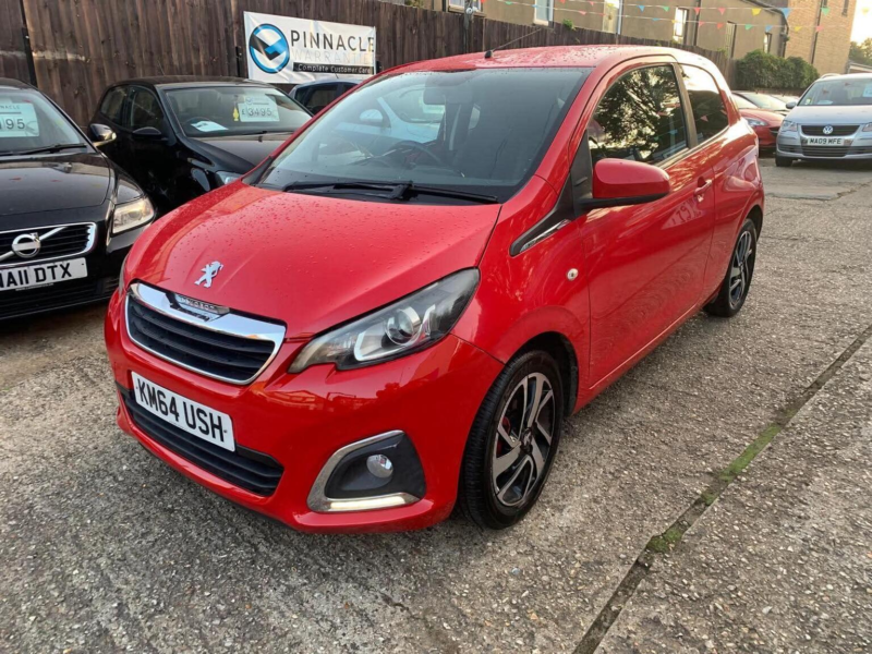 2014 Peugeot 108 1.2 Vti Puretech Allure Euro 5 3dr in Red — image 1