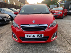 2014 Peugeot 108 1.2 Vti Puretech Allure Euro 5 3dr in Red — image 2