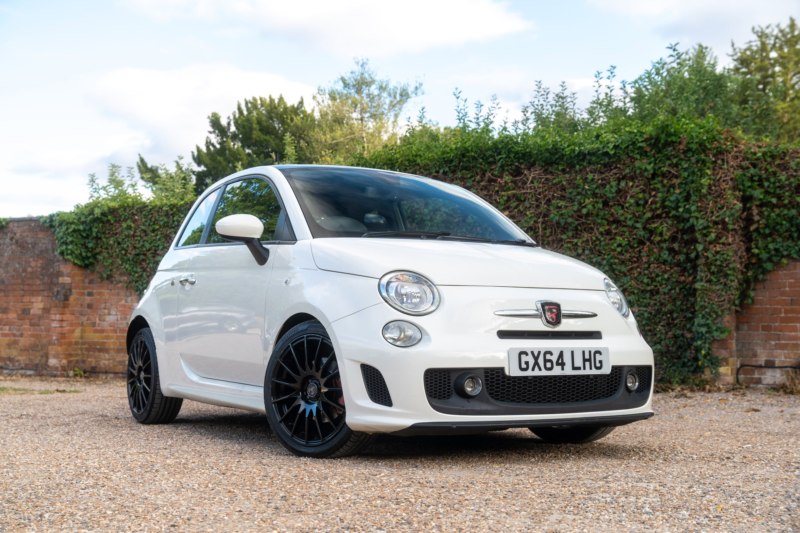 2014 Abarth 500 1.4 T-Jet Hatchback 3dr Petrol Auto Euro 5 (140 Bhp) in White — image 1