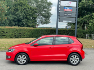2012 Volkswagen Polo 1.4 Match DSG Euro 5 5dr in Red — image 4